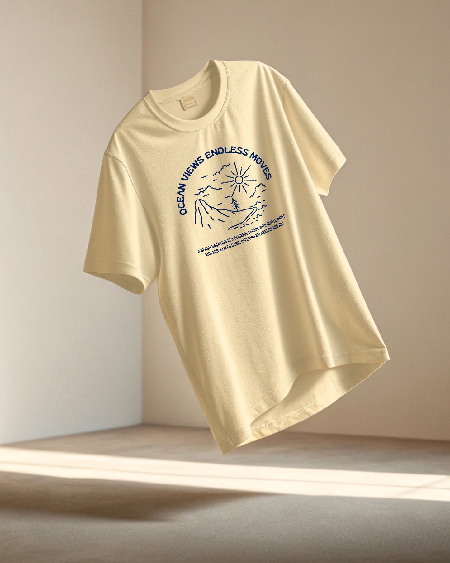 Ocean Views Oversized T Shirt