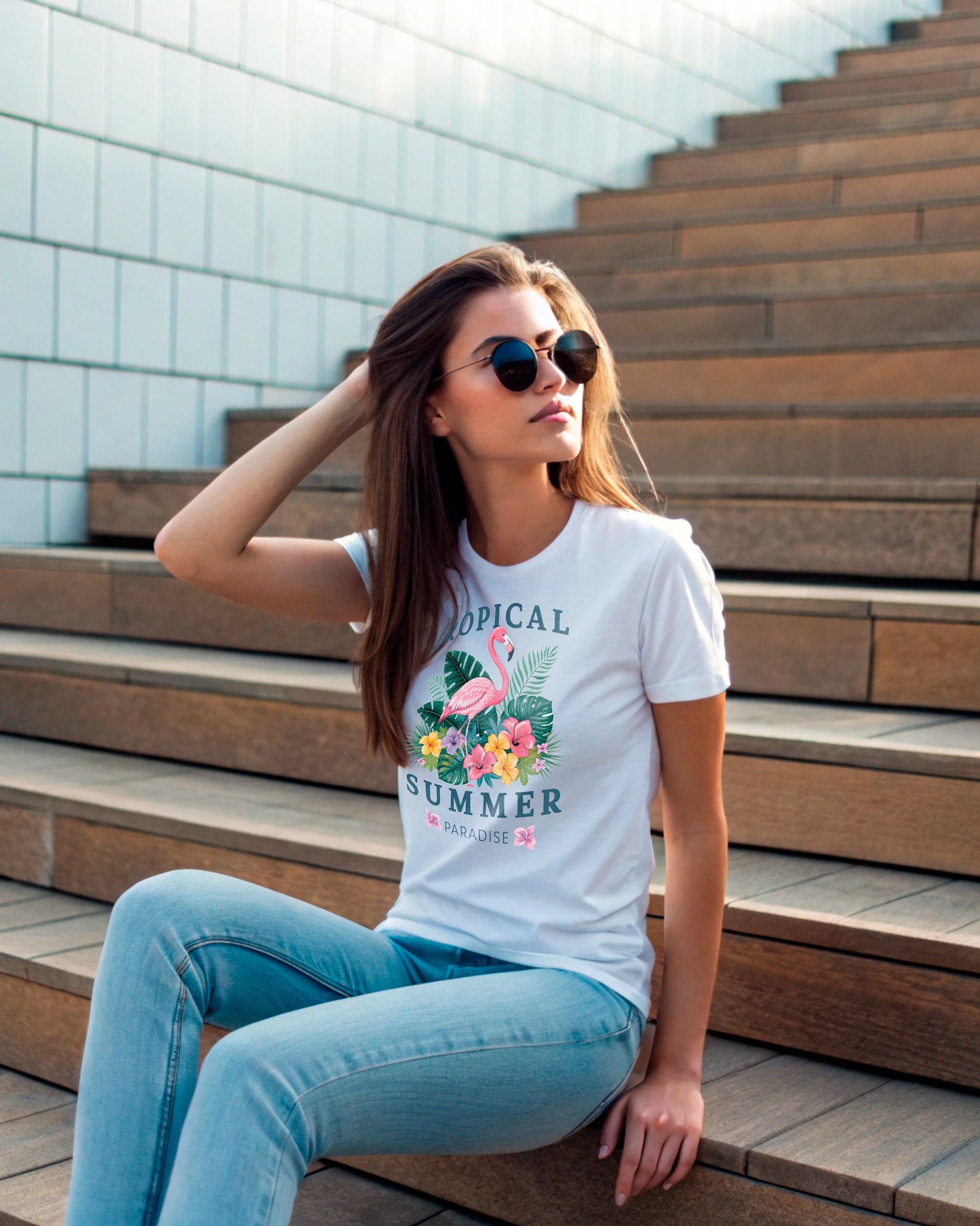 Tropical Classic T Shirt