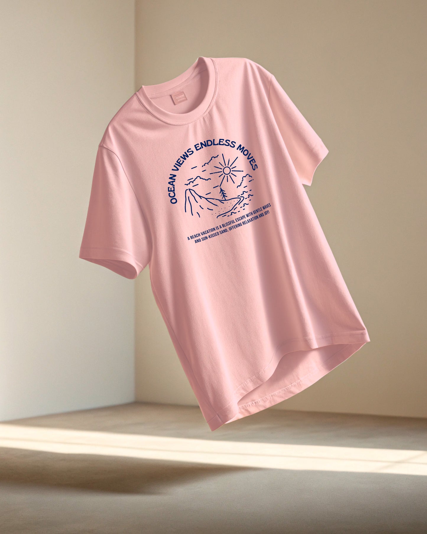 Ocean Views Oversized T Shirt